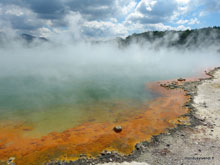 Wai O Tapu - Nouvelle Zélande